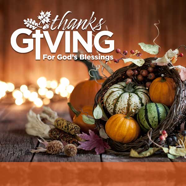 thanksGIVING for God's Blessings